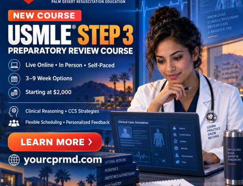 United States Medical Examination (USMLE) Step 3 Preparatory Review Course By Palm Desert Resuscitation Education LLC (PDRE)
